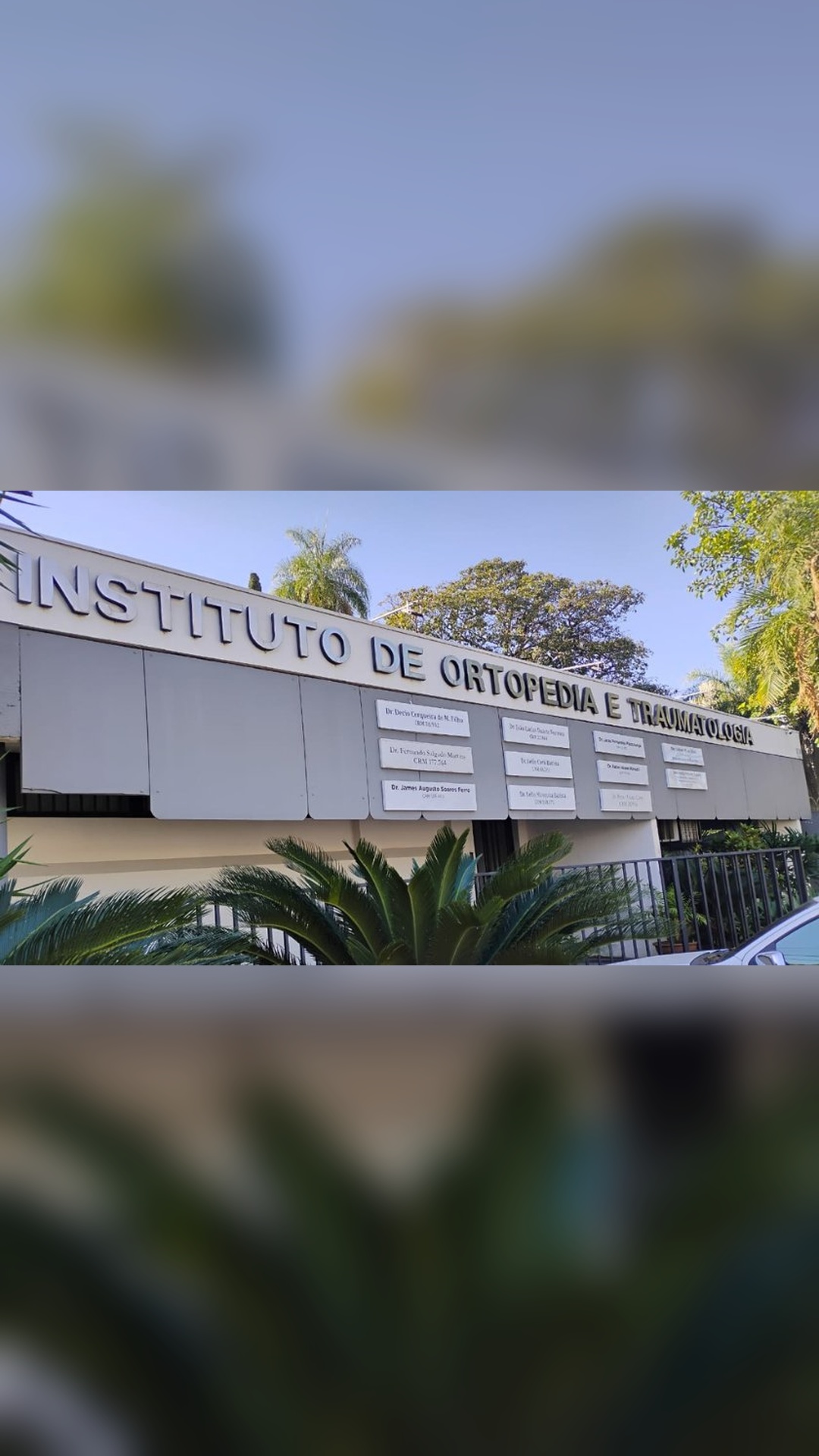 Fachada do IOT — Instituto de Ortopedia e Traumatologia de Marília